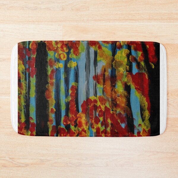 Item preview, Forest on fire blood flowing like leafs designed and sold by kkartwork.