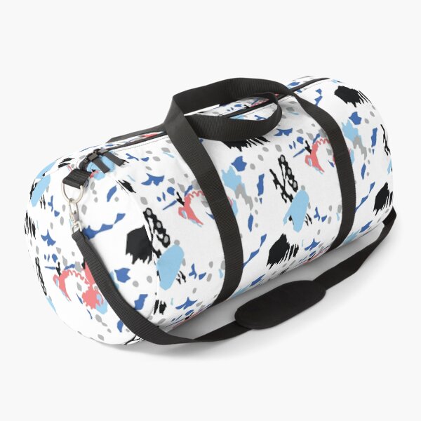 Item preview, Texture seamless pattern hand-drawn red blue grey black white colors designed and sold by Sya Prints.