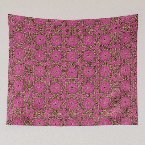 Item preview, Pink with Gold seamless pattern design designed and sold by seelya83.