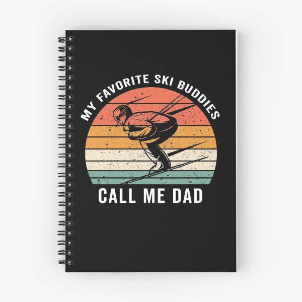 Item preview, my  favorite ski buddies call me dad  designed and sold by yellowpinko.