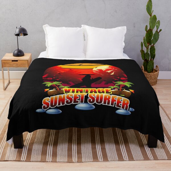 Item preview, VINTAGE SUNSET SURFER designed and sold by RIGHTCHUS.