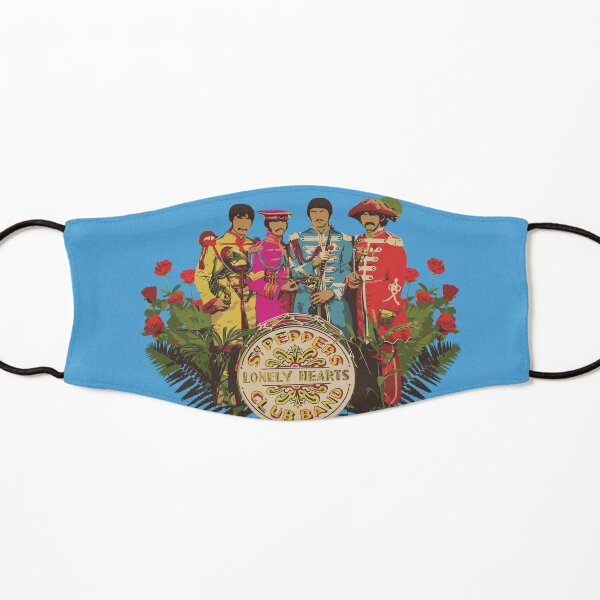 Sergeant Pepper - Minimalist Album Cover Kids Mask
