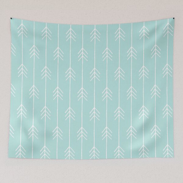 Item preview, Mint Blue Arrows designed and sold by PeppermintCreek.