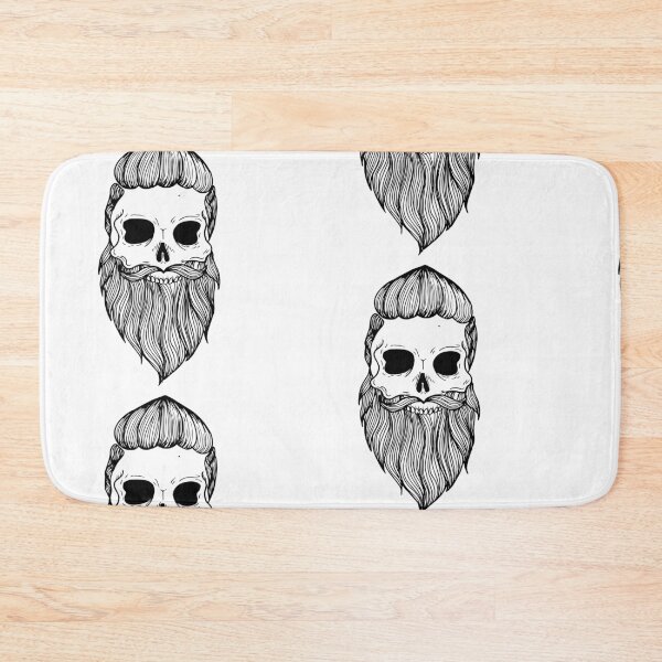 Item preview, Bearded skull  designed and sold by ZethTheReaper19.