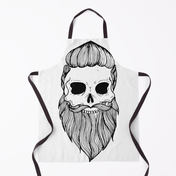 Item preview, Bearded skull designed and sold by ZethTheReaper19.