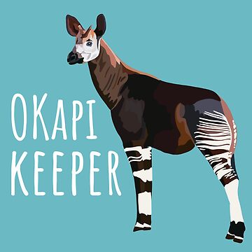 O is for Okapi  Kids T-Shirt for Sale by thezoogirl