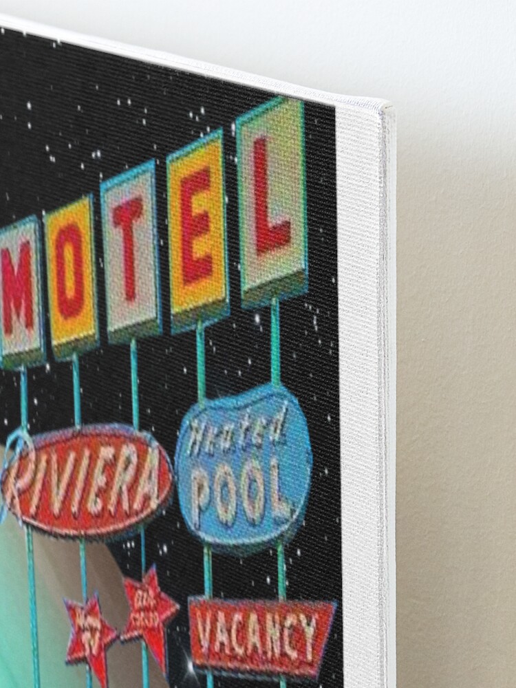 Alternate view of Motel Saturn Mounted Print