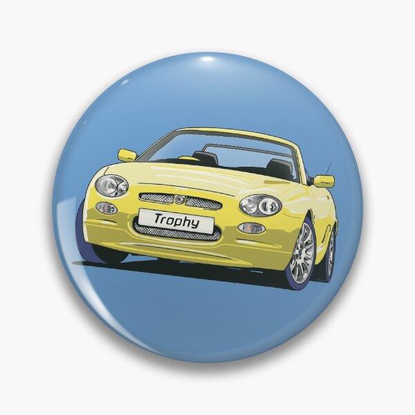 Item preview, MG Rover MGF Trophy 160 in Trophy Yellow designed and sold by Webazoot Industries - Car Art.