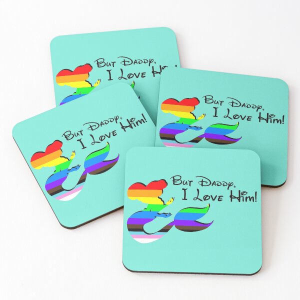 Item preview, Daddy I Love Him Mermaid Pride designed and sold by Nicholas J.