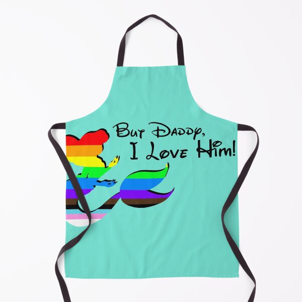 Item preview, Daddy I Love Him Mermaid Pride designed and sold by Nicholas J.
