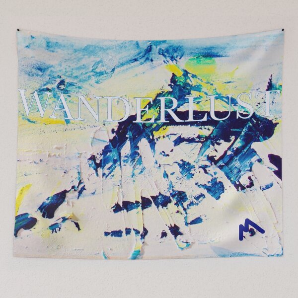 Item preview, Wanderlust Adventure Abstract  designed and sold by Marianne Madson.