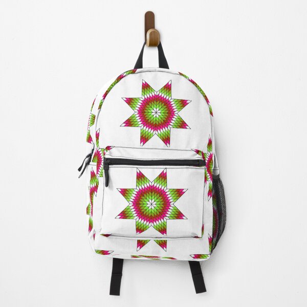 Item preview, Watermelon Palette Native American StarQuilt Design designed and sold by JMWCD.