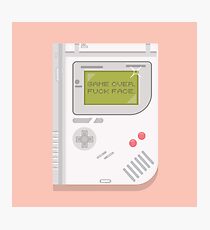GAME OVER Photographic Print