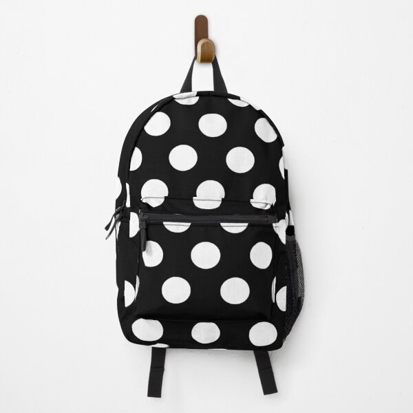 Item preview, Medium WHITE & BLACK POLKA DOTS designed and sold by RachelMacht.
