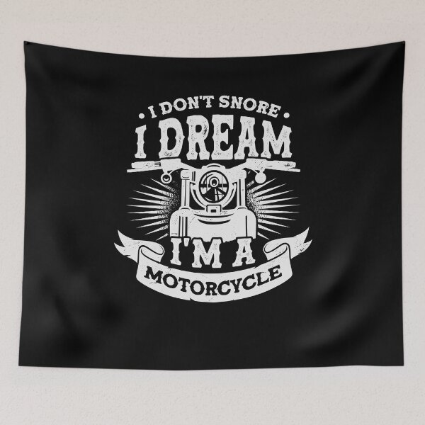 Item preview, I Don't Snore I Dream I'm A Motorcycle designed and sold by Marcid95.