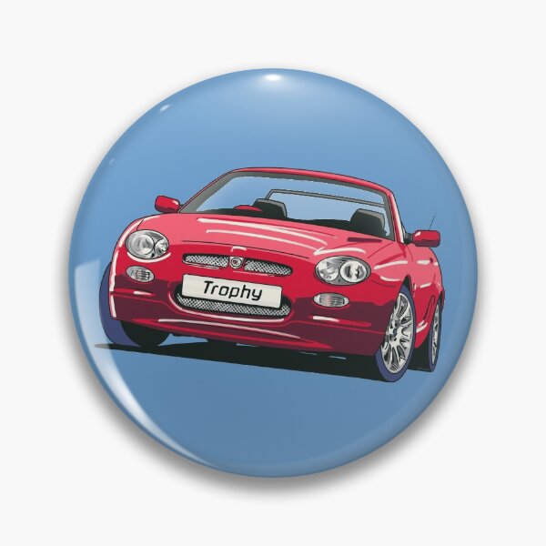 Item preview, MG Rover MGF Trophy 160 in Solar Red designed and sold by Webazoot Industries - Car Art.