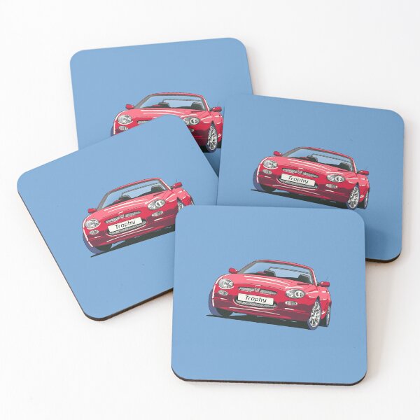 Item preview, MG Rover MGF Trophy 160 in Solar Red designed and sold by Webazoot Industries - Car Art.