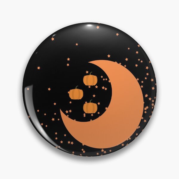 Item preview, Spooky All Year Round Halloween/Stars, Crescent Moon, Pumpkins designed and sold by ShaunSandhu.