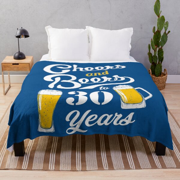 Item preview, Cheers and Beers to 30 years - Funny 30th Birthday designed and sold by NUMAcreations.
