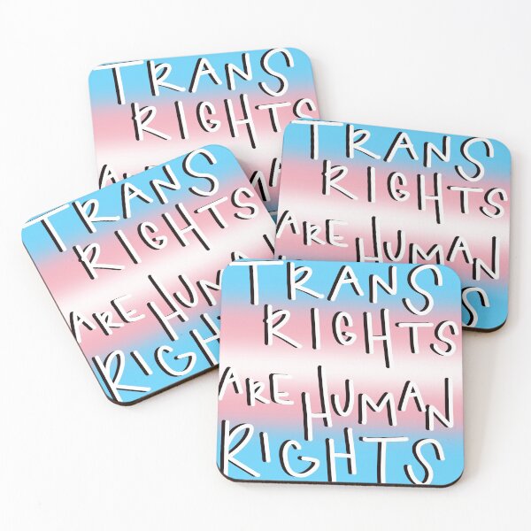 Item preview, Trans Rights are Human Rights  designed and sold by RabbitHeartArt.