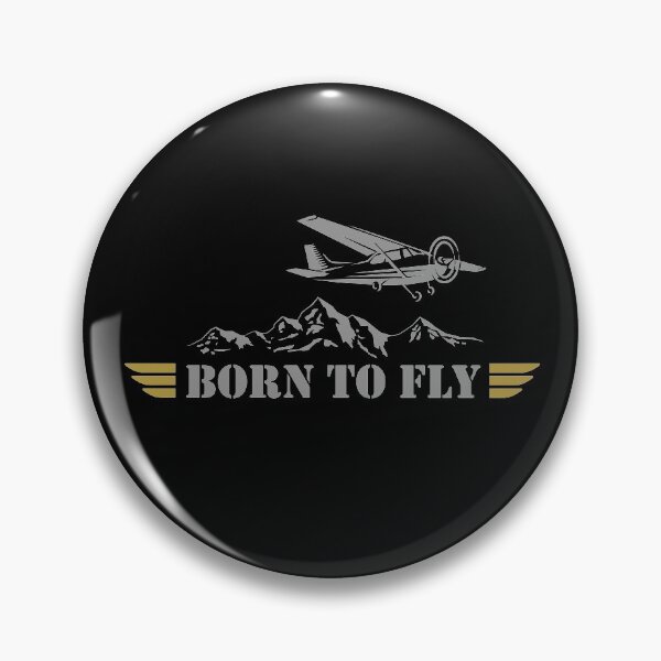 Item preview, BORN TO FLY  Pilot Plane - single airplane designed and sold by pannolinno.