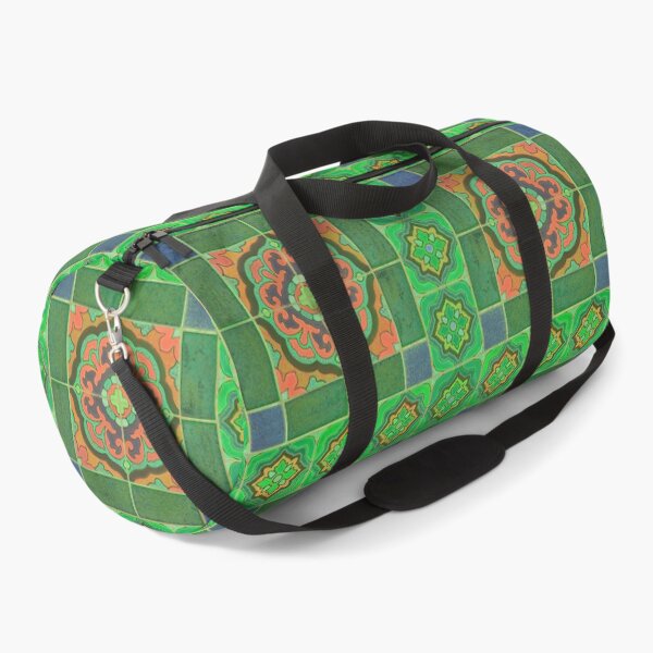 Item preview, Catalina Tile Pattern in Green, Blue and Red designed and sold by ThomMorris.