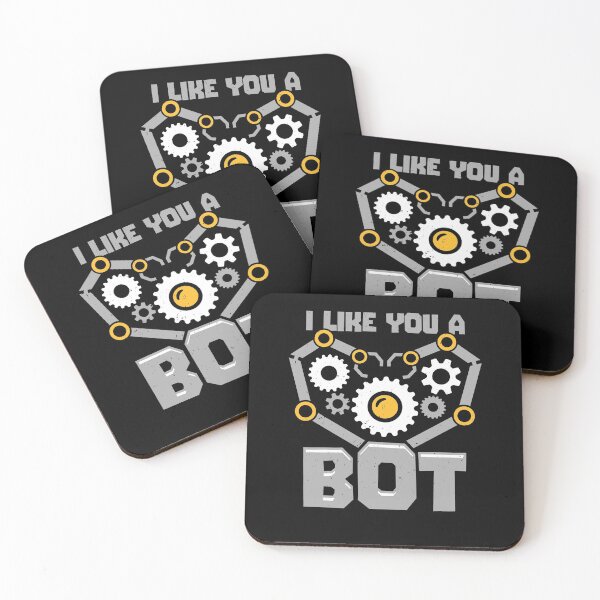 Item preview, I Like You A Bot Robotics Engineer Gift designed and sold by Marcid95.