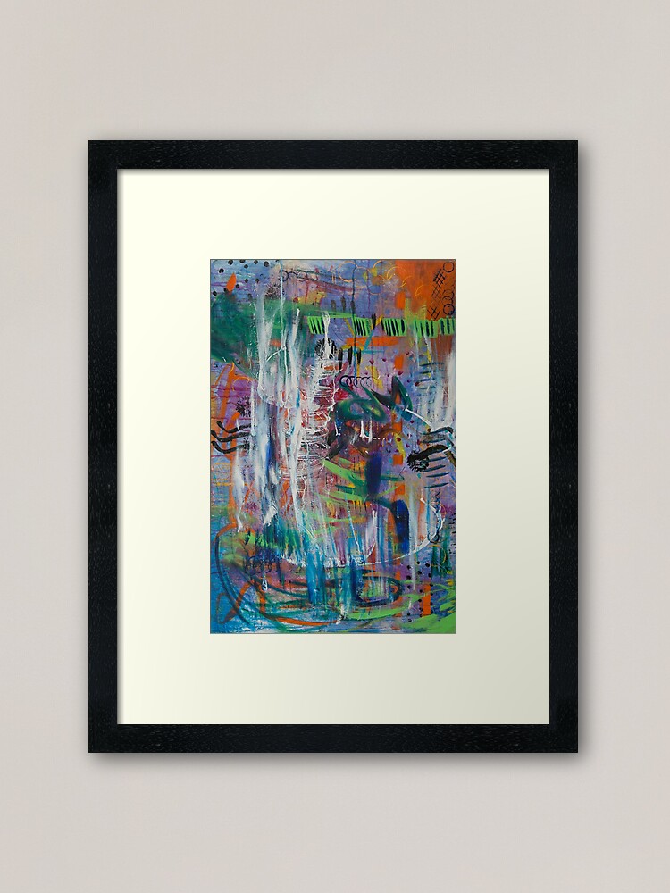 Alternate view of Lights & Music Framed Art Print