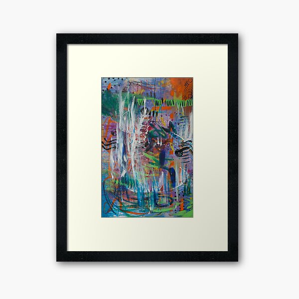 Lights & Music Framed Art Print