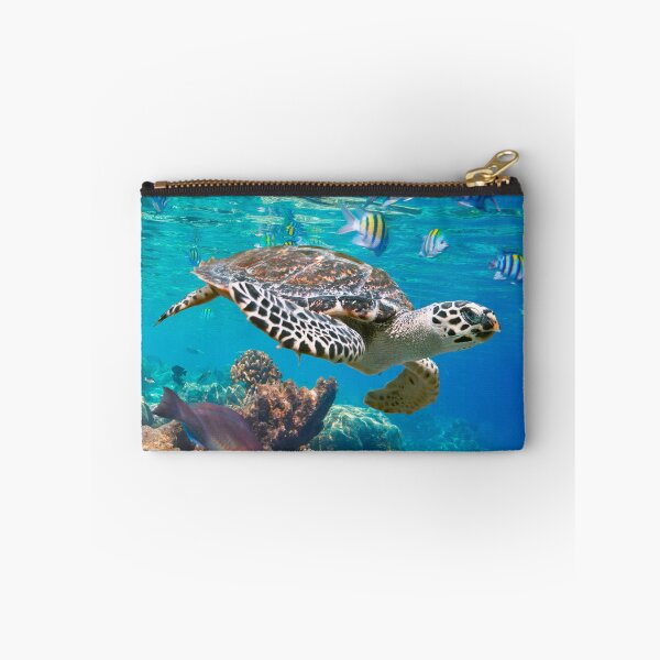 Item preview, Turtle swimming in clear blue ocean designed and sold by Laurasdesign83.
