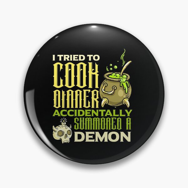 Item preview, Halloween Chef Cooking Demon Summoning Funny designed and sold by ShopTheStyle.