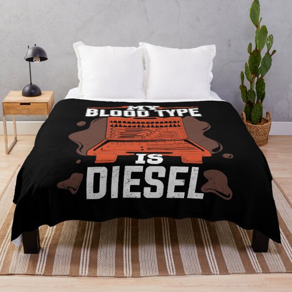 Item preview, My Blood Type Is Diesel Mechanic Gift designed and sold by Marcid95.