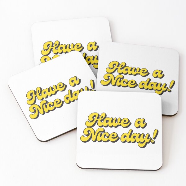 Item preview, Have A Nice Day! (Retro 70s Style Text) designed and sold by bonusroom.