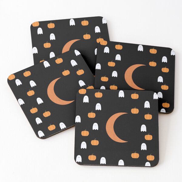 Item preview, Halloween/Spooky All Year Round/Pumpkins, Ghosts, Orange Crescent Moon designed and sold by ShaunSandhu.