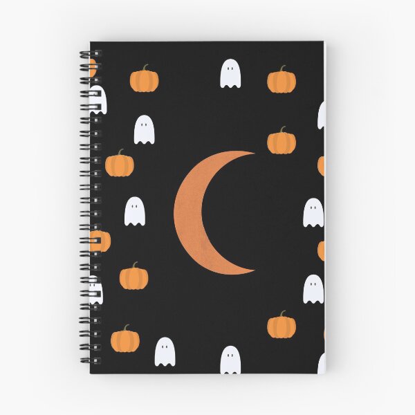 Item preview, Halloween/Spooky All Year Round/Pumpkins, Ghosts, Orange Crescent Moon designed and sold by ShaunSandhu.
