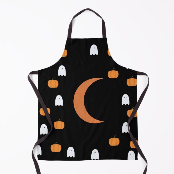 Item preview, Halloween/Spooky All Year Round/Pumpkins, Ghosts, Orange Crescent Moon designed and sold by ShaunSandhu.