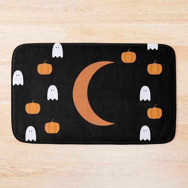 Item preview, Halloween/Spooky All Year Round/Pumpkins, Ghosts, Orange Crescent Moon designed and sold by ShaunSandhu.
