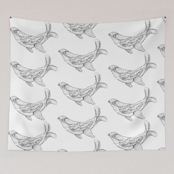 Item preview, Whale designed and sold by Towel-art.