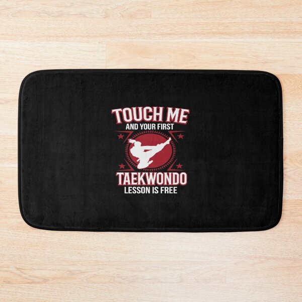 Item preview, Touch Me And Your First Lesson Is Free TaeKwonDo Pullover Hoodie designed and sold by eaneyjulie.