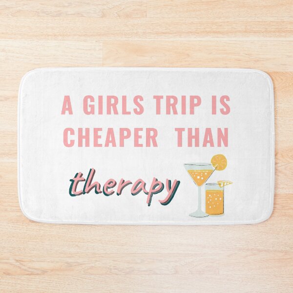 Item preview, Girls trip cheaper than therapy| Girls trip | Bachelorette trip designed and sold by aanyyyaaa.
