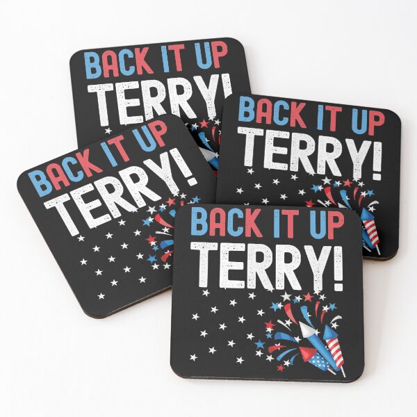 Item preview, Back It Up Terry Funny 4th of July Fireworks Design designed and sold by justjonboy.