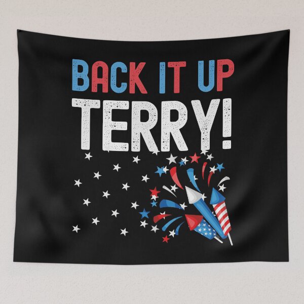 Item preview, Back It Up Terry Funny 4th of July Fireworks Design designed and sold by justjonboy.
