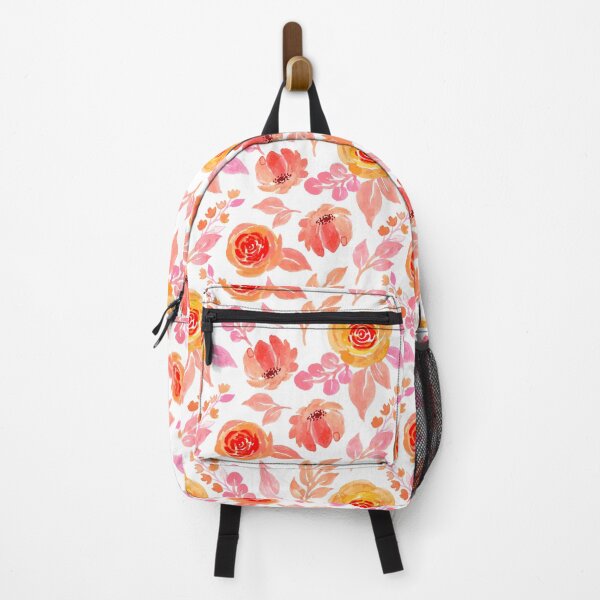Item preview, Flower Power Floral Pattern design for apparel and beddings designed and sold by Sunnyhova.