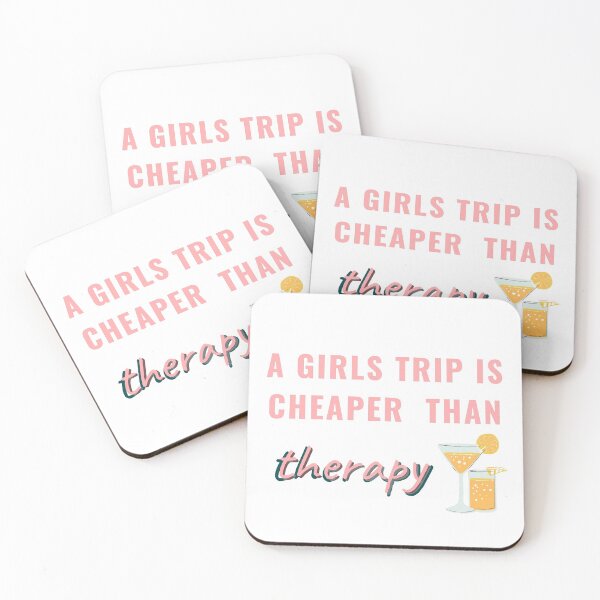 Item preview, Girls trip cheaper than therapy| Girls trip | Bachelorette trip designed and sold by aanyyyaaa.