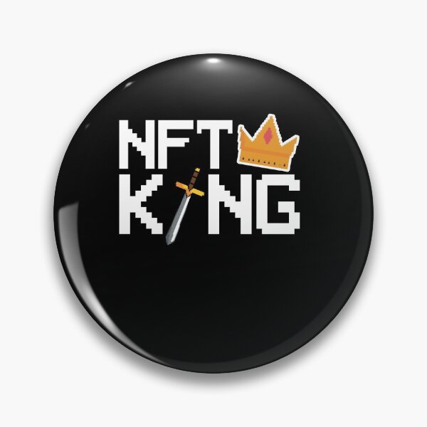 Item preview, Non-fungible token NFTs Crypto Art Blockchain NFT King designed and sold by ShopTheStyle.