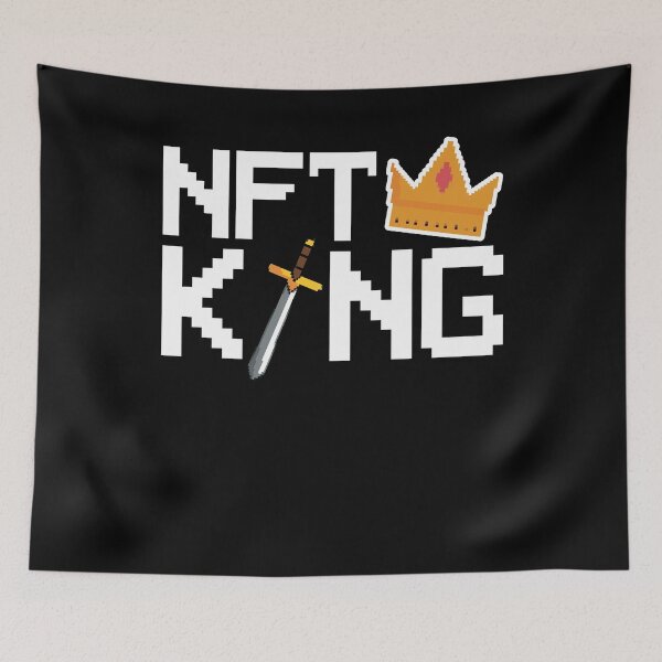 Item preview, Non-fungible token NFTs Crypto Art Blockchain NFT King designed and sold by ShopTheStyle.