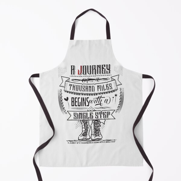 Item preview, A Journey of a Thousand Miles Begins with a Single Step designed and sold by VichallanStudio.