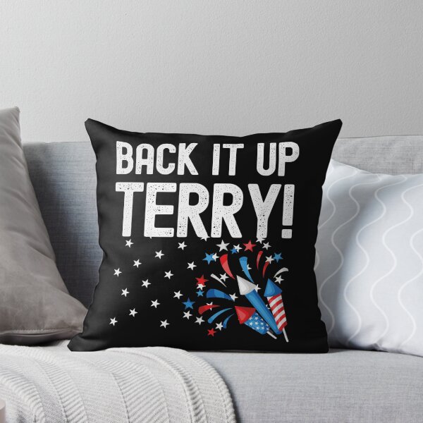 Item preview, Back It Up Terry Funny 4th of July Fireworks Design designed and sold by justjonboy.