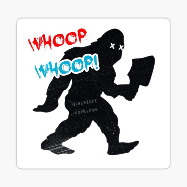 SLASHING SASQUATCH Sticker
