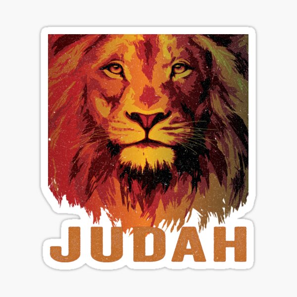 Lion of Judah Tribe Hebrew Israelite Messianic Sticker